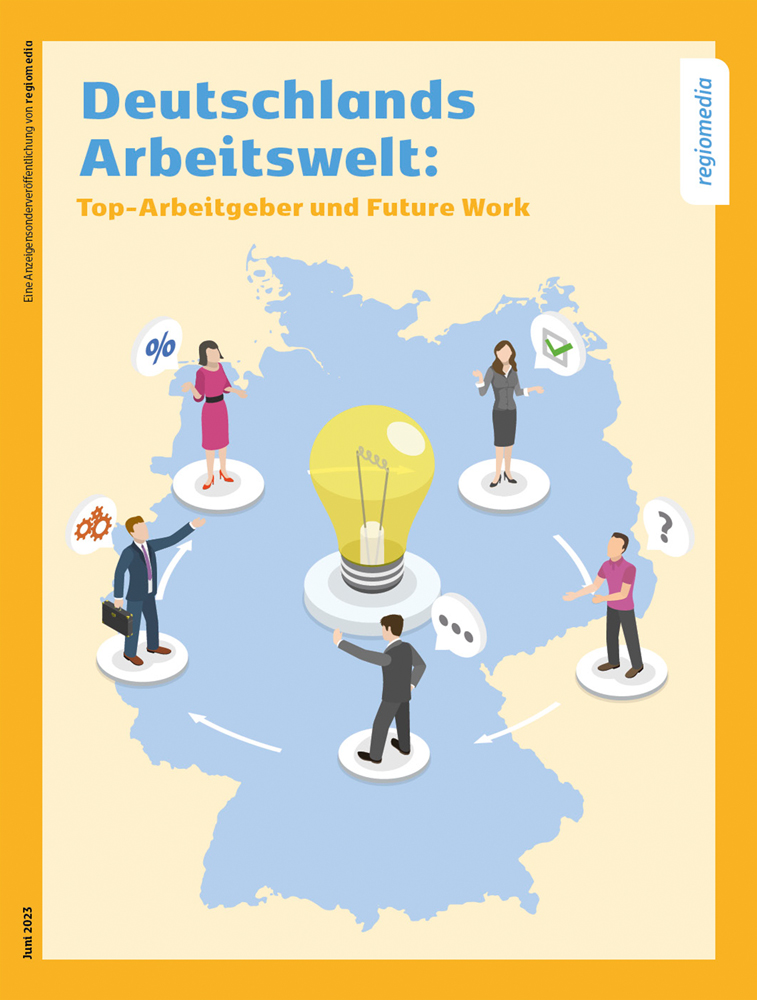 Cover Deutschlands Arbeitswelt 2023